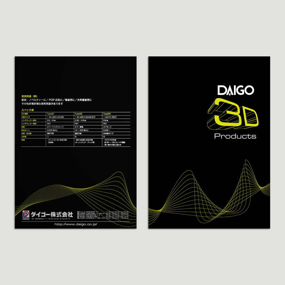 3D Catalog の制作実績 2